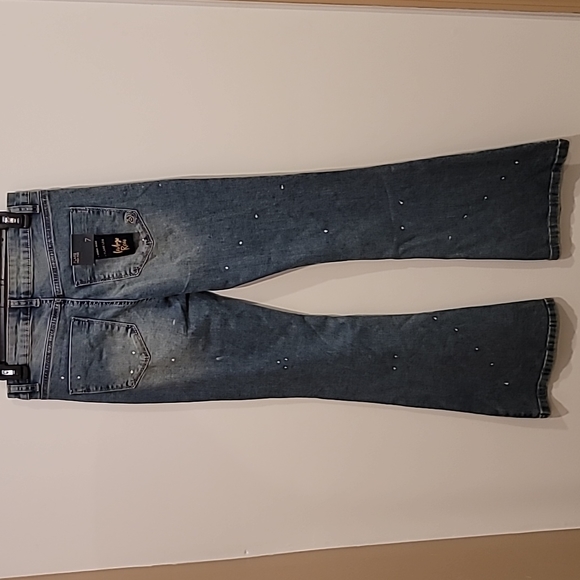 Indigo Rein High Rise Flare Jeans sz 7, NWT - Picture 6 of 7